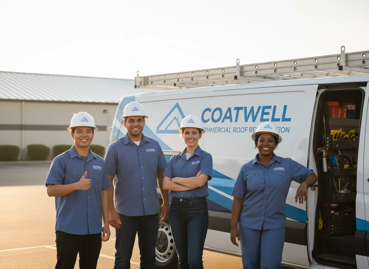 Commercial roof coating company in Curryville, PA